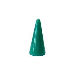  CONE DE RESINA FECHADO  - VERDE 32x15 mm