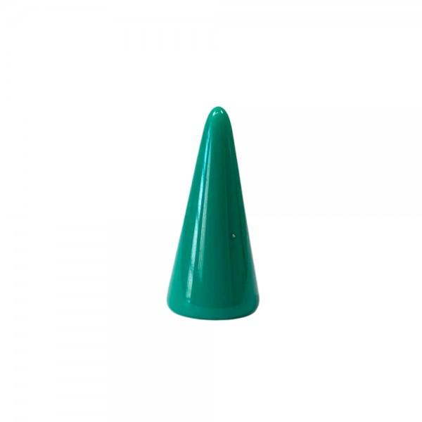  CONE DE RESINA FECHADO  - VERDE 32x15 mm