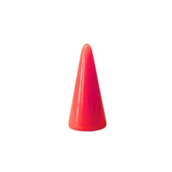  CONE DE RESINA FECHADO  - VERMELHO 32x15 mm