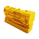 TREM RESINA AMARELO - 27x9x16 mm