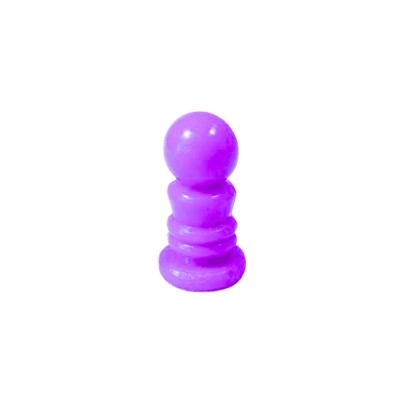 PEÃO BOLA XADREZ LILÁS - 25X15 mm