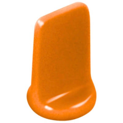 PEÃO PARA PERSONALIZAÇÃO - LARANJA - 20x35 mm