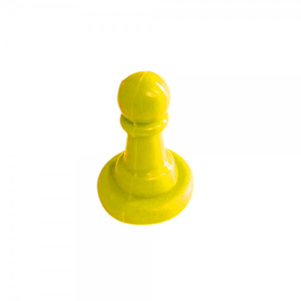 PEÃO BOLINHA - AMARELO- 15x28 mm