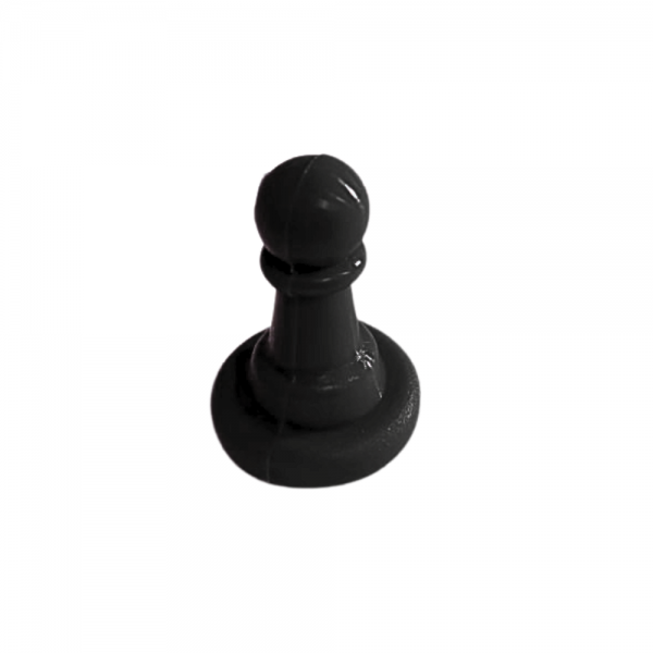PEÃO BOLINHA - PRETO15x25 mm