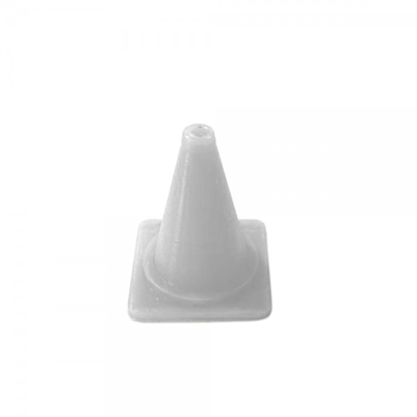 PEÃO CONE - BRANCO 15x20 mm