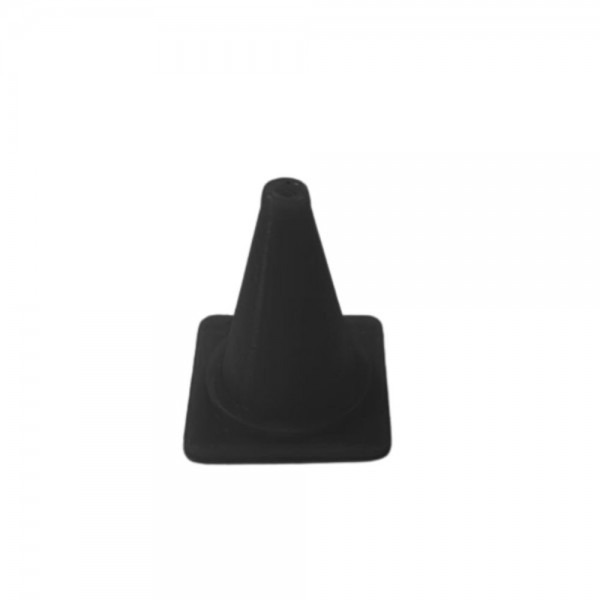 PEÃO CONE - PRETO 15x20 mm