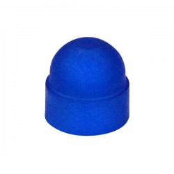 PEÃO REDONDO EMPILHÁVEL TRANSLÚCIDO - AZUL - 18x20 mm