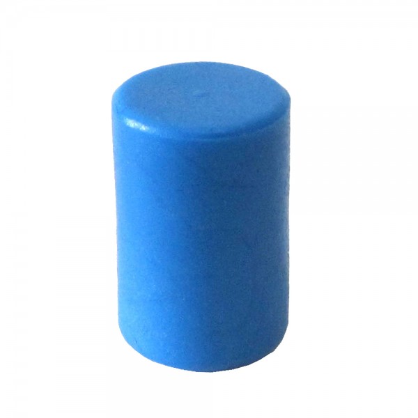 MARCADOR CILÍNDRICO PLÁSTICO - AZUL 10x10x15 mm