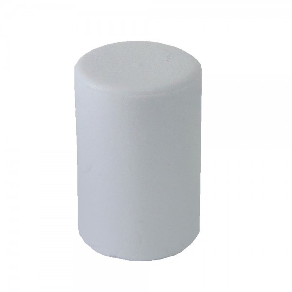 MARCADOR CILÍNDRICO PLÁSTICO - BRANCO 10x10x15 mm