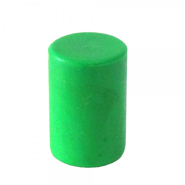 MARCADOR CILÍNDRICO PLÁSTICO- VERDE CLARO 10x10x15 mm