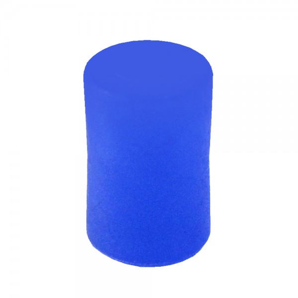 MARCADOR CILÍNDRICO PLÁSTICO TRANSLÚCIDO - AZUL 10x15 mm