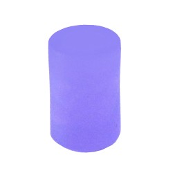 MARCADOR CILÍNDRICO PLÁSTICO TRANSLÚCIDO - LILÁS 10x15 mm