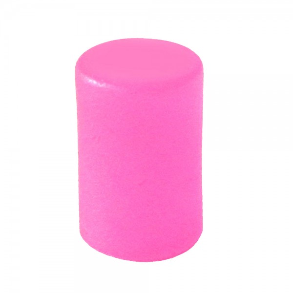 MARCADOR CILÍNDRICO PLÁSTICO TRANSLÚCIDO - ROSA 10x15 mm
