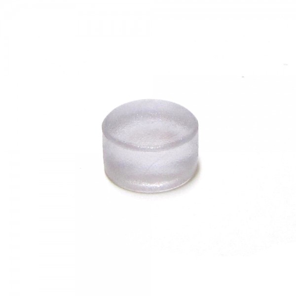 MARCADOR PINGO PLÁSTICO TRANSLÚCIDO - BRANCO 10x10x6 mm