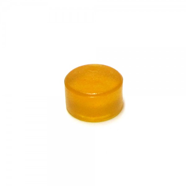 MARCADOR PINGO PLÁSTICO TRANSLÚCIDO - LARANJA 10x10x6 mm