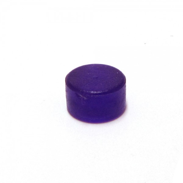 MARCADOR PINGO PLÁSTICO TRANSPARENTE - ROXO 10x10x6 mm