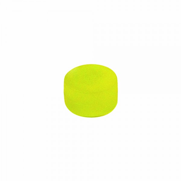 MARCADOR PINGO PLÁSTICO TRANSLÚCIDO - AMARELO 10x10x6 mm
