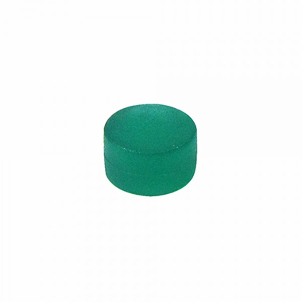 MARCADOR PINGO PLÁSTICO TRANSLÚCIDO - VERDE 10x10x6 mm