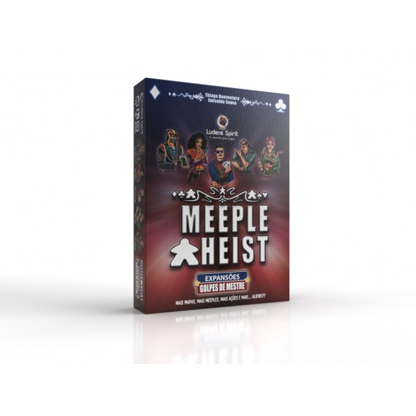 MEEPLE HEIST - EXPANSÕES GOLPES DE MESTRE