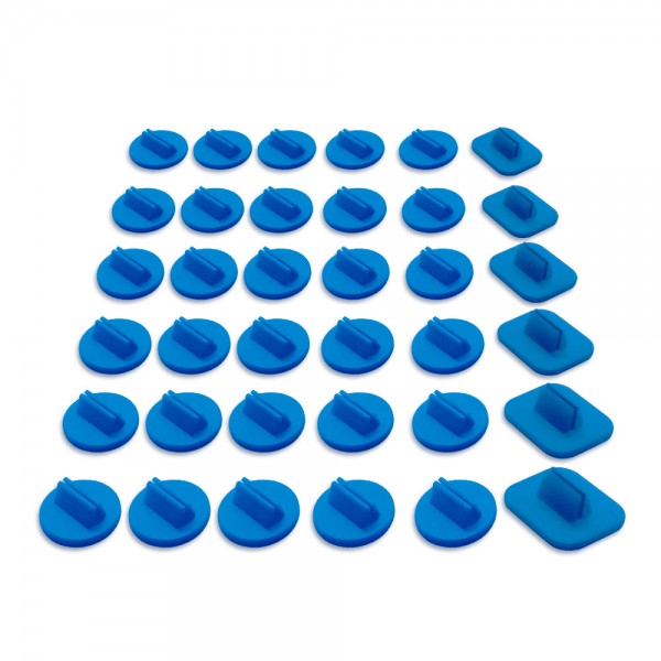 KIT CARD STAND PARA MINIATURAS - AZUL