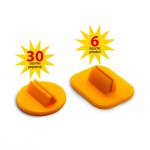 KIT CARD STAND PARA MINIATURAS - AMARELO