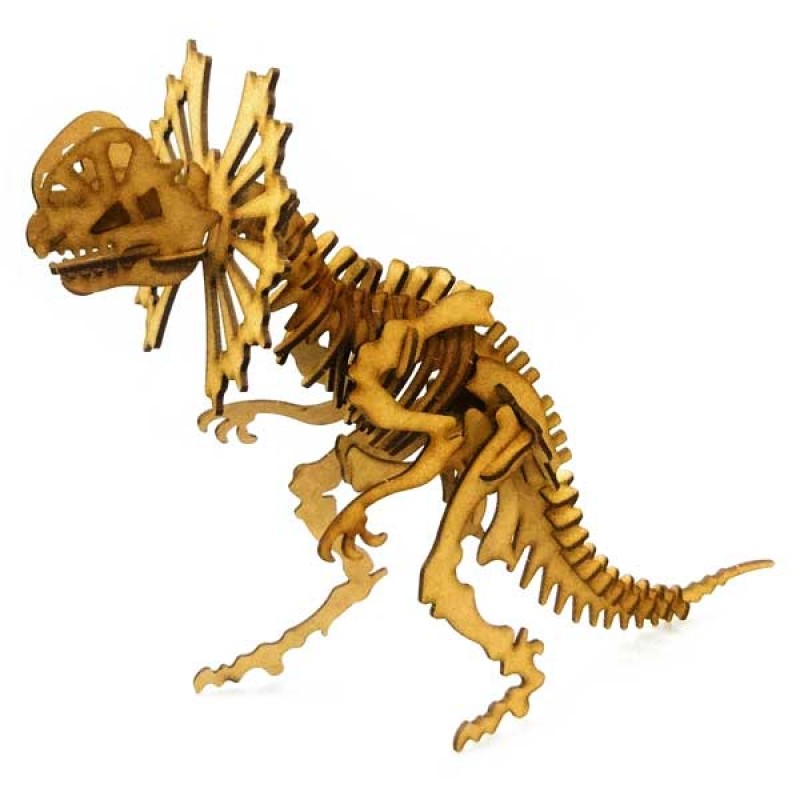 Quebra-cabeça Dinossauro em MDF