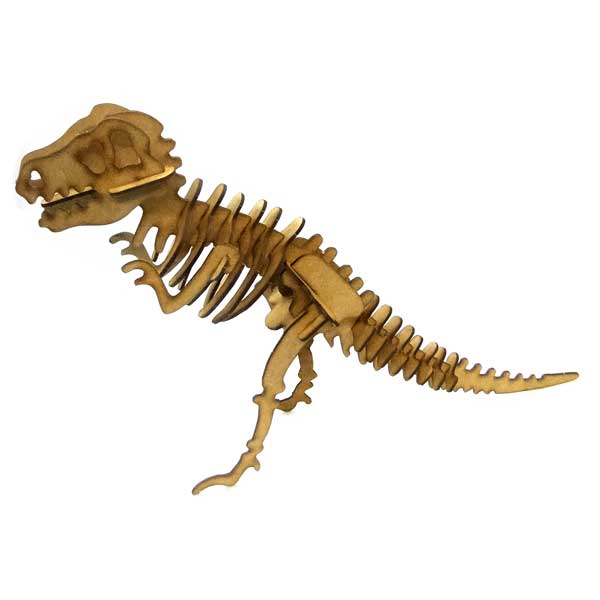 QUEBRA-CABEÇA 3D DINOSSAURO T-REX