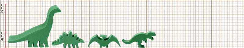 Place Games 5 Meeples Dinossauros T-Rex de madeira 33x17x9mm Verde  Acessório de Jogo Ludens Spirit